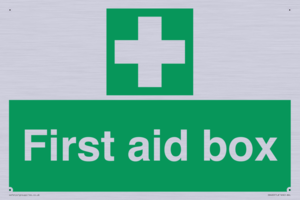 first aid box